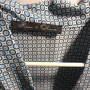 Rose and olive Blouse